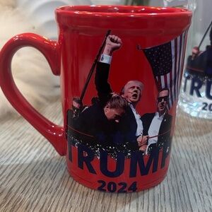 Custom made Red Trump 2024 Mug